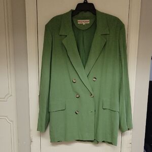 Free People Olivia Green Blazer